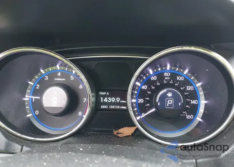 2012 Hyundai Sonata Se из США, поврежденный, VIN 5NPEC4AC1CH456058